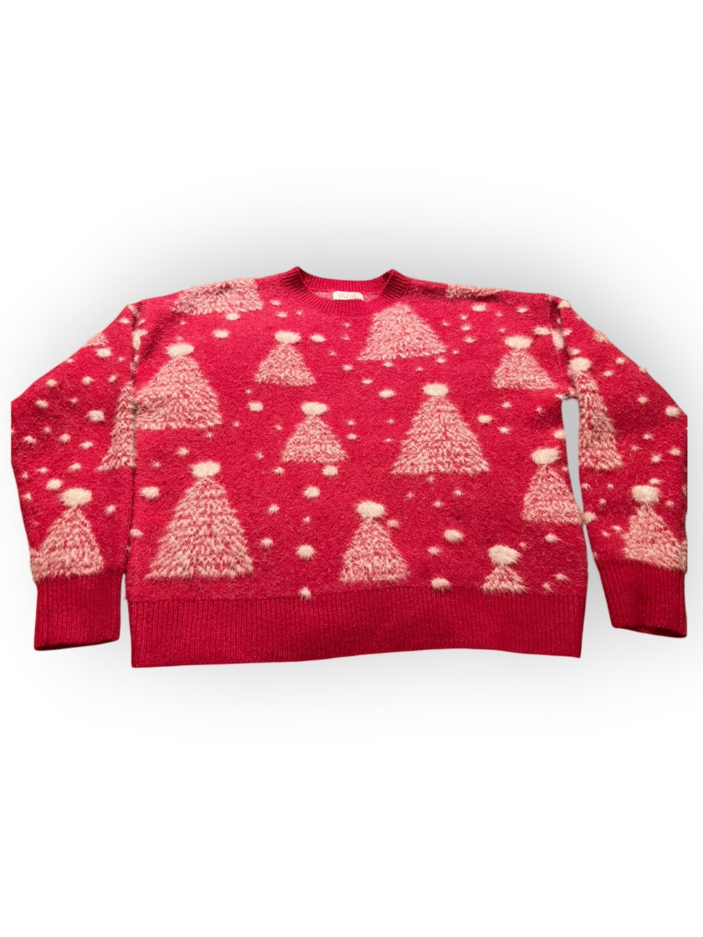 Pink Lily Holiday Tree sweater